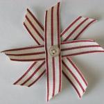 Vintage Red Flowers Stars, ..