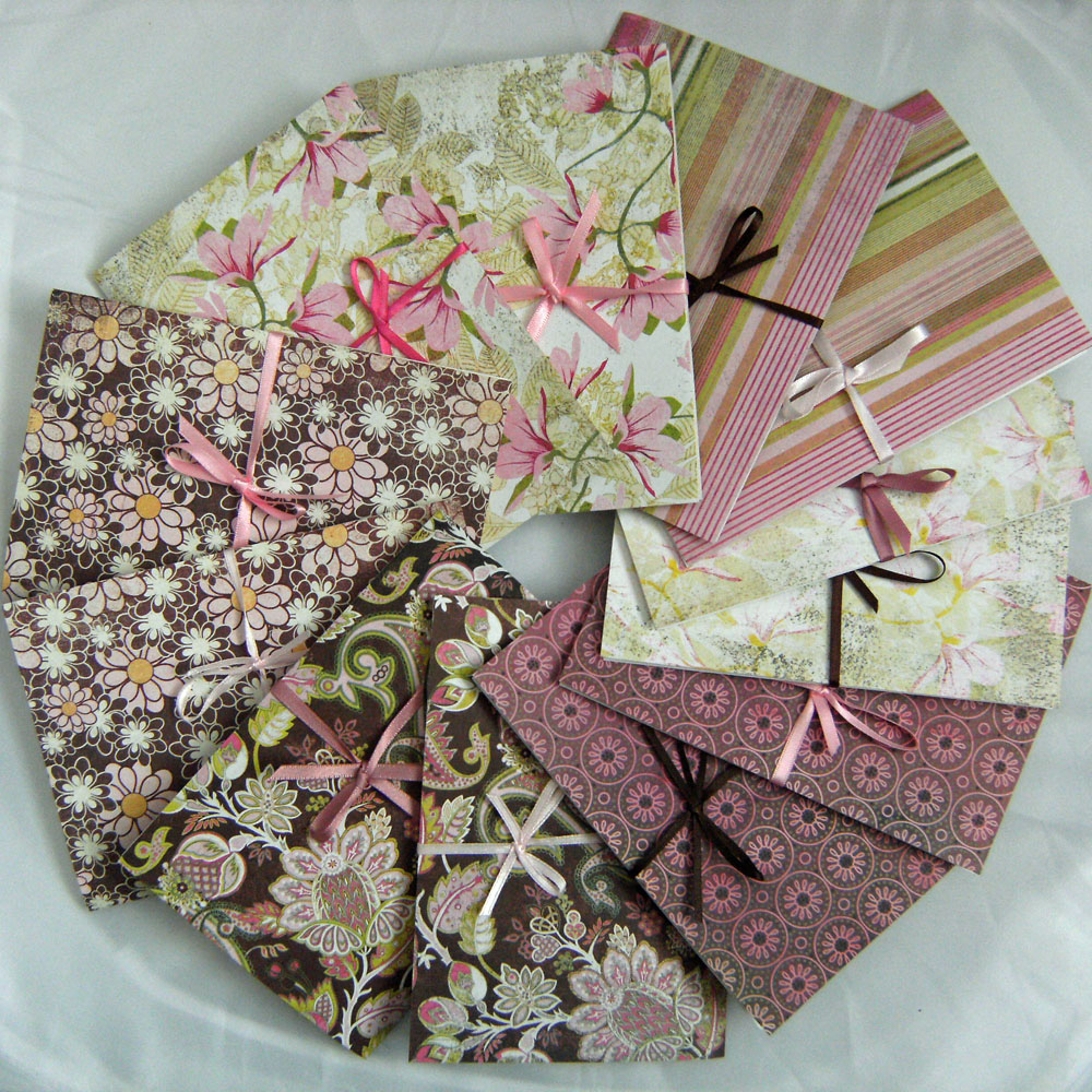 Mini Wedding Guest Books - Set of 12 in Your Color Scheme - Made to Order